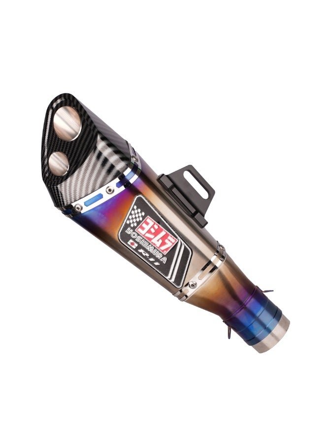 Rainbow Carbon Motorcycle Exhaust/Racing Sports Silencer For Bike - Image 1