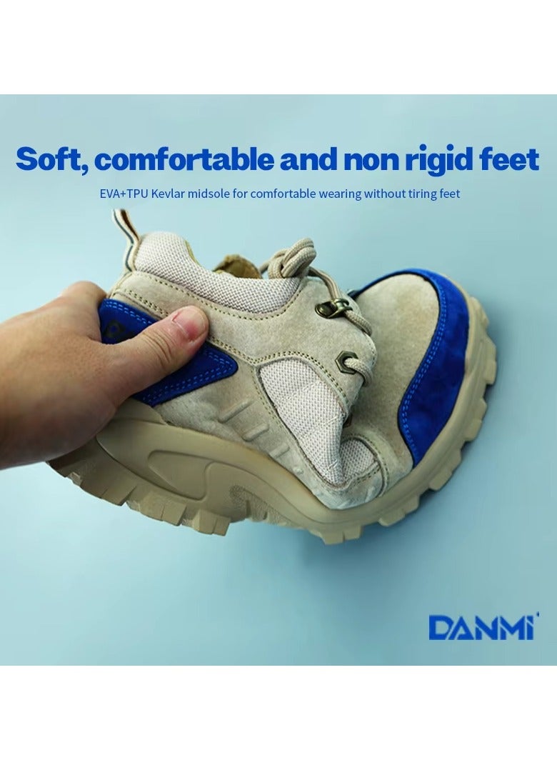 DANMI Professional Safety Shoes with Kevlar Sole & Steel Toe, Size 45 – Lightweight Industrial Footwear - Image 4