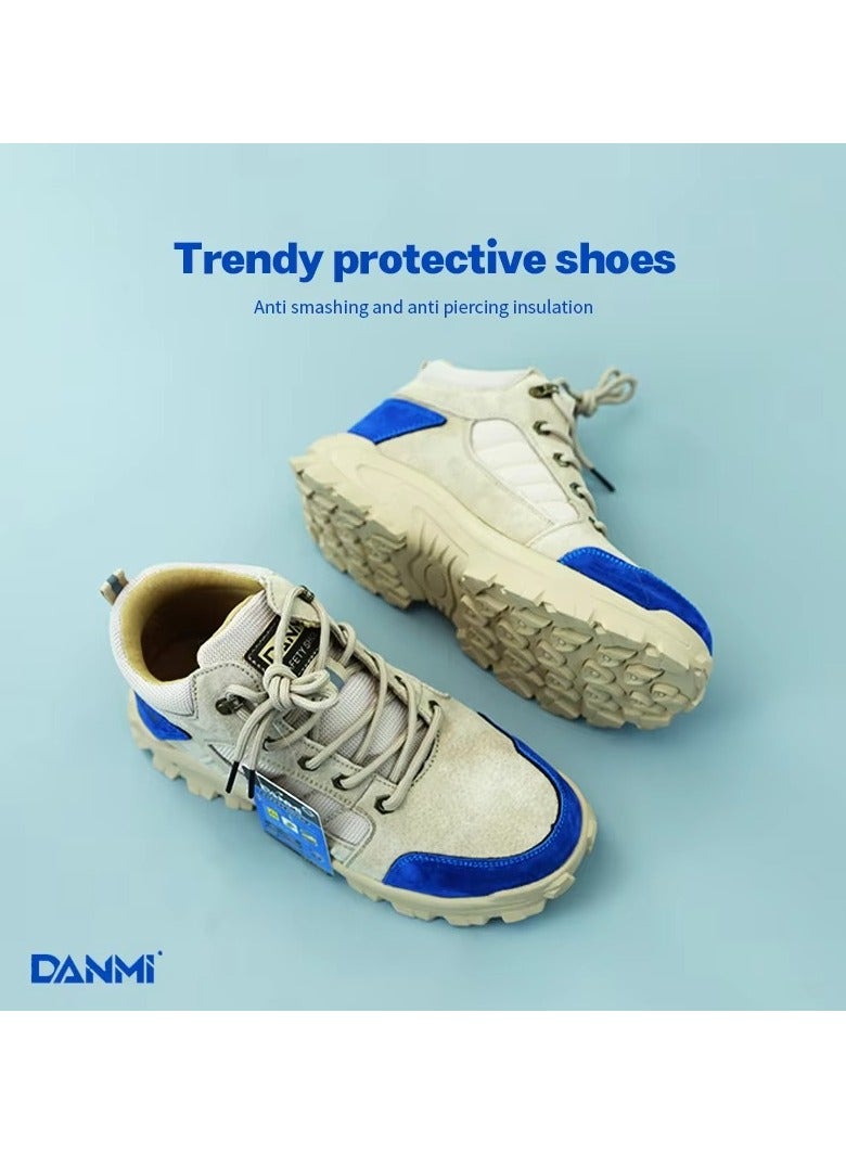 DANMI Professional Safety Shoes with Kevlar Sole & Steel Toe, Size 45 – Lightweight Industrial Footwear - Image 5