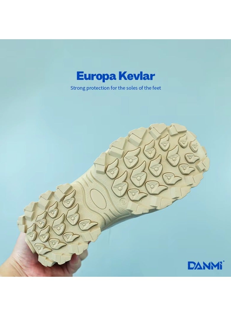 DANMI Professional Safety Shoes with Kevlar Sole & Steel Toe, Size 45 – Lightweight Industrial Footwear - Image 3