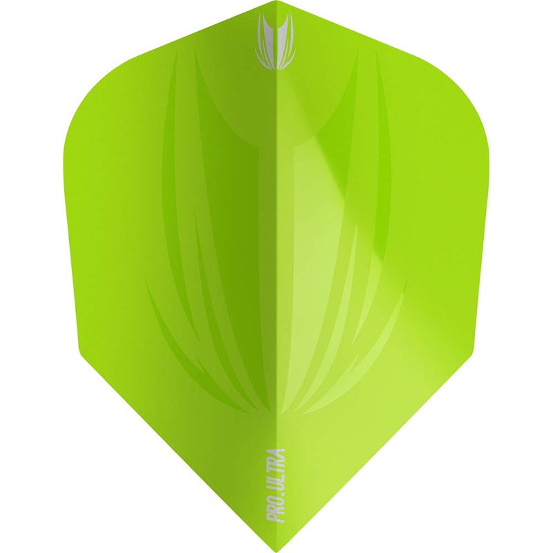 Target Darts 5 x Sets of ID Pro. Ultra Green No.6 Dart Flights - 15 in Total - Image 2