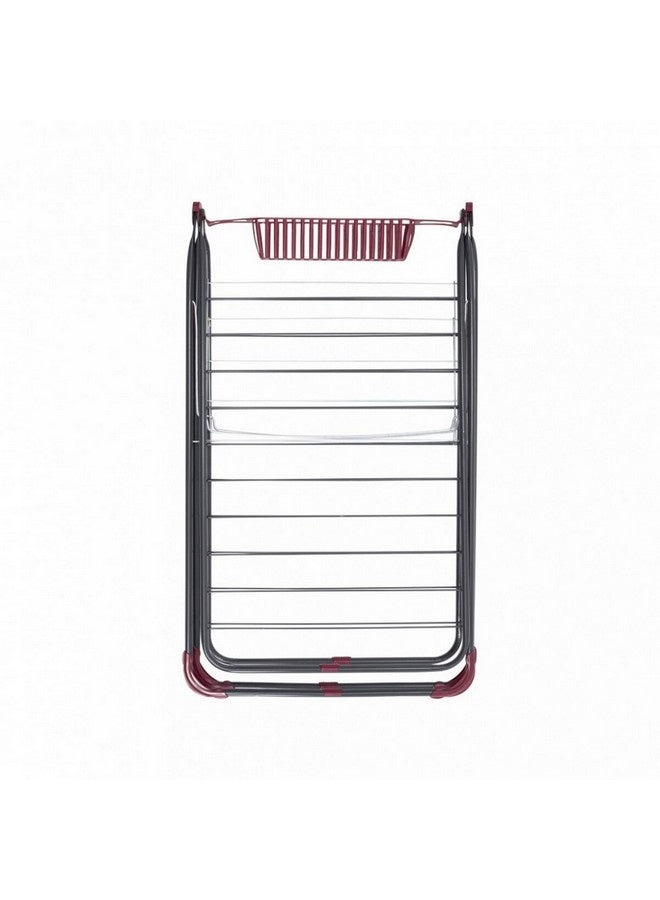 Perilla Stainless Steel Foldable Laundry Dryer Grey 20 m 133-15-KRT/17022 - Image 2