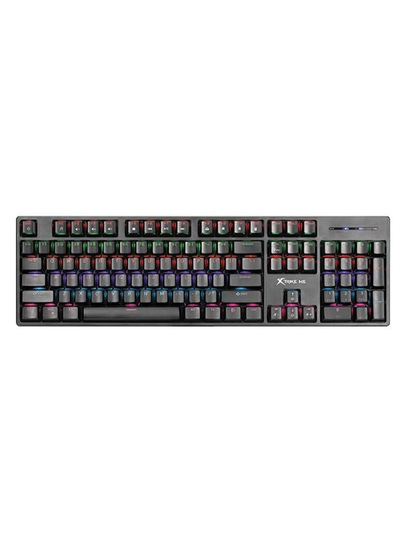 XTrike ME GK-918 Wired Universal Mechanical Keyboard, Black