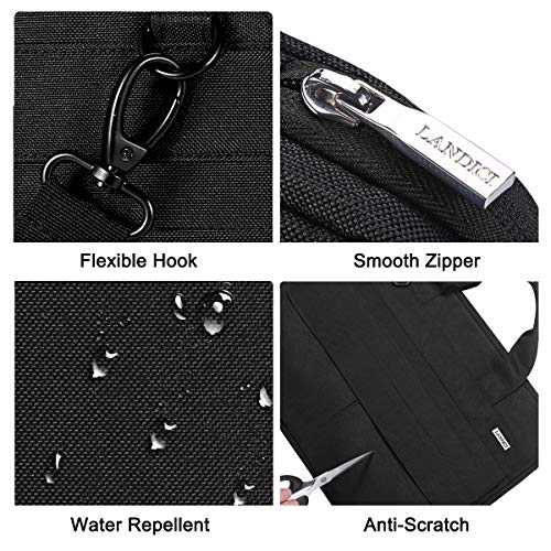 LANDICI Laptop Bag Case 15.6 Inch with Shoulder Strap, Slim Waterproof Computer Sleeve Cover Compatible with MacBook Pro 15/16, MacBook Air 15, 15-16 Inch HP Acer Dell Lenovo ASUS Laptop, Blue - Image 4