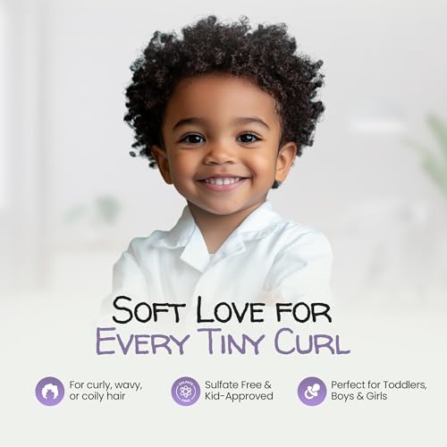 MAYA MARI 2 in 1 Natural Kids Shampoo and Conditioner, Tear Free | For Toddlers with Curly Hair | For All Kids Hair Types | Coconut & Lime Twist, Made in the USA, 32 Fl Oz - Image 3