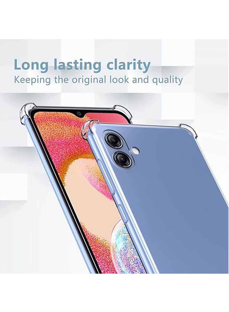 جراب شفاف ومضاد للصدمات لهاتف سامسونج ايه زيرو 6 Samsung Galaxy A06 - Image 2