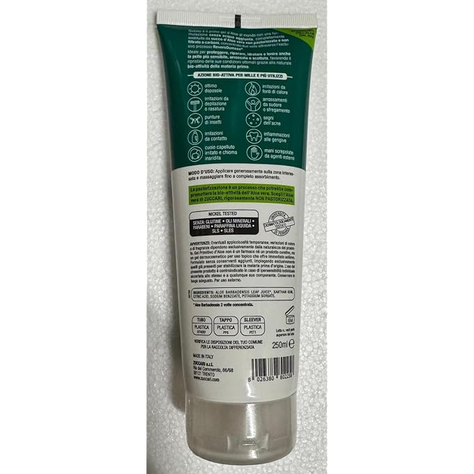 ZUCCARI Aloevera2 Primitivo Aloe Gel - Image 3