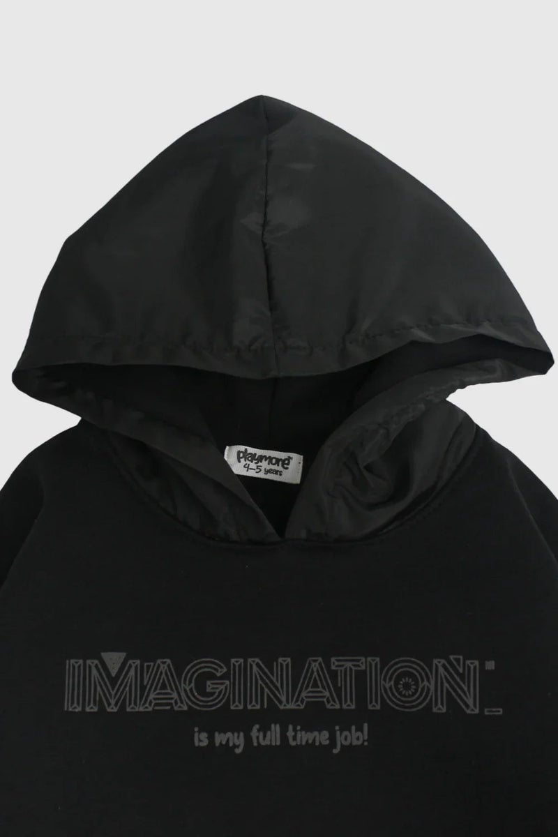 playmore Kids Unisex Back Quilted Hoodie - Image 3