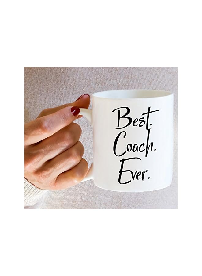 S-TOP Funny Mug - Best Coach Ever Mentor Teacher 11 Oz Ceramic Coffee Mugs - Funny, Sarcasm, Sarcastic, Motivational, Inspirational birthday gifts for friends, coworkers, siblings, dad, mom - Image 3