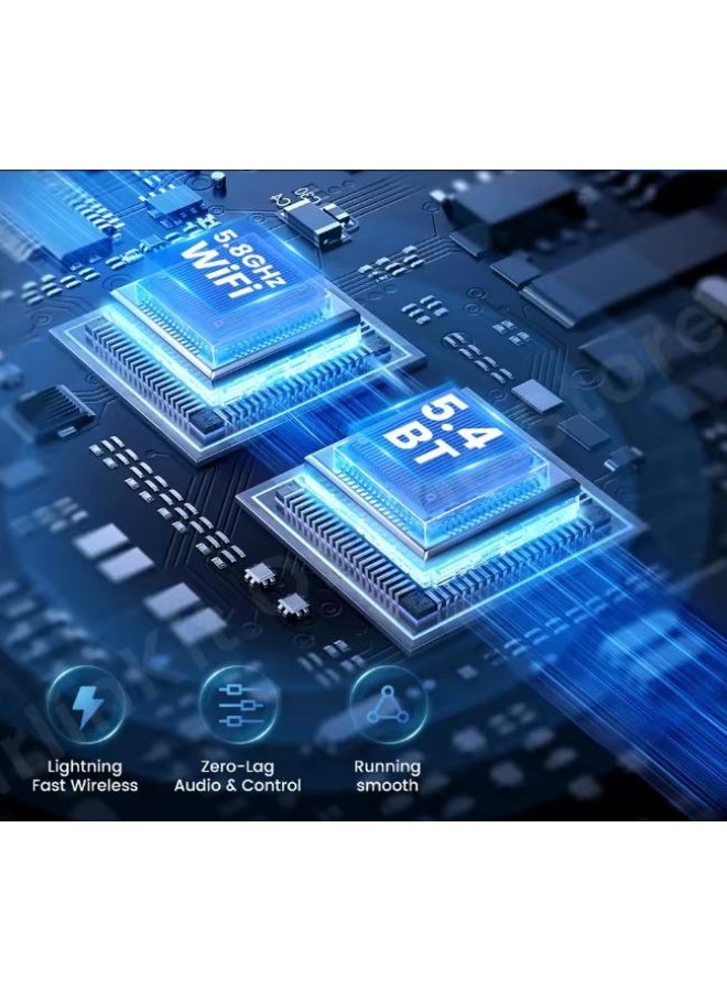 كار لينكيت محول كارلينكت ميني الترا لاسلكي لترقية نظام المعلومات والترفيه في السيارة BT 5.4GHz Wifi 5.8GHz OTA Upgrade - Image 3