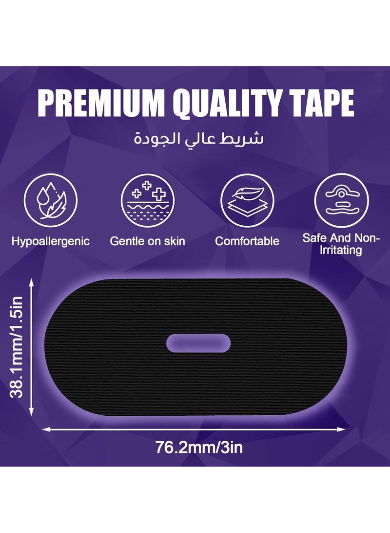 Premium Mouth Tape (30 Pack) - Pain Free Removal, Hypoallergenic, Latex Free & Gentle On Skin - Medical Grade Adhesive Cotton Tape  - Image 4