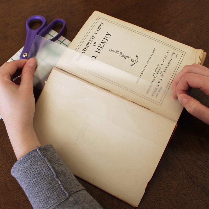 BookGuard 3" Vinyl Archival Bookbinding Book Repair Clear Tape - Image 4