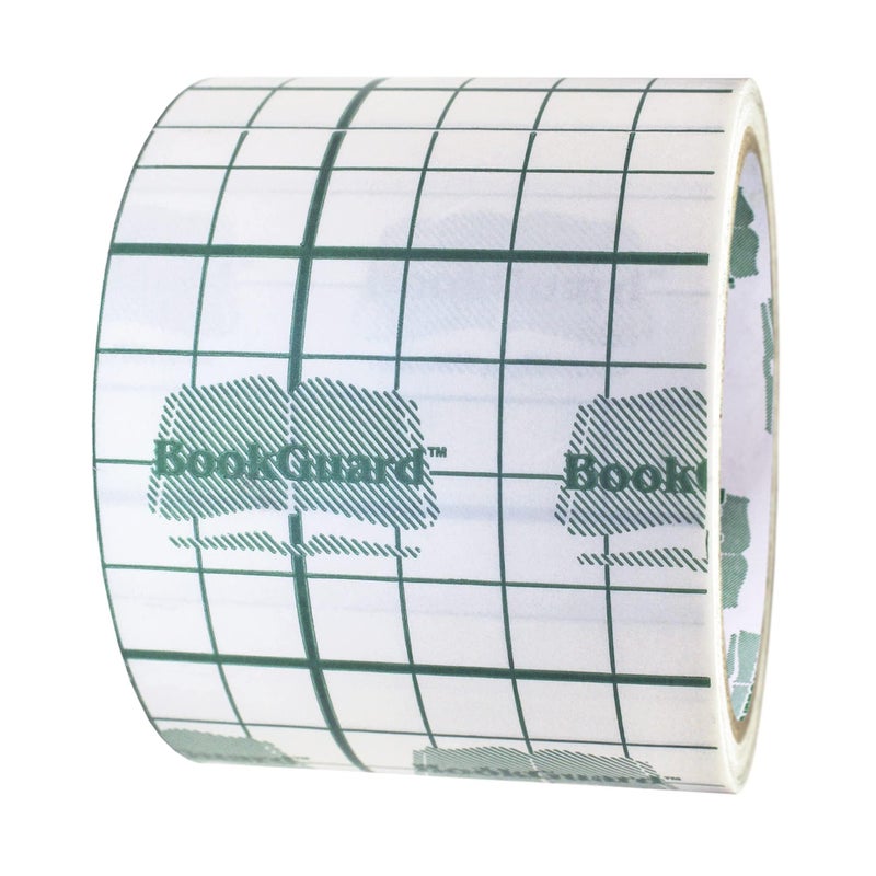 BookGuard 3" Vinyl Archival Bookbinding Book Repair Clear Tape - Image 1