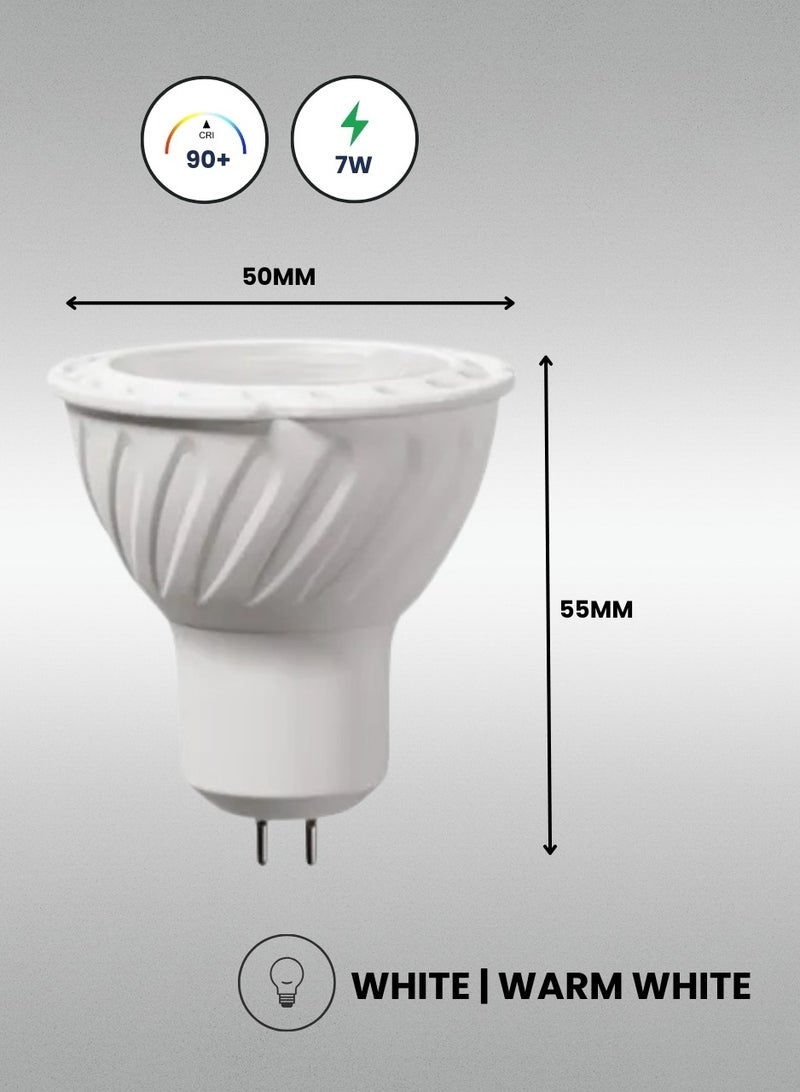 Target MR16 G5.3 Base LED Bulb 7W White Light - Image 3
