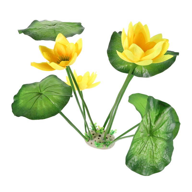Artificial Aquarium Plants Realistic Fish Landscaping Decoration Lifelike Flowers Fish Aquarium Accessories Fish Plants - Image 5