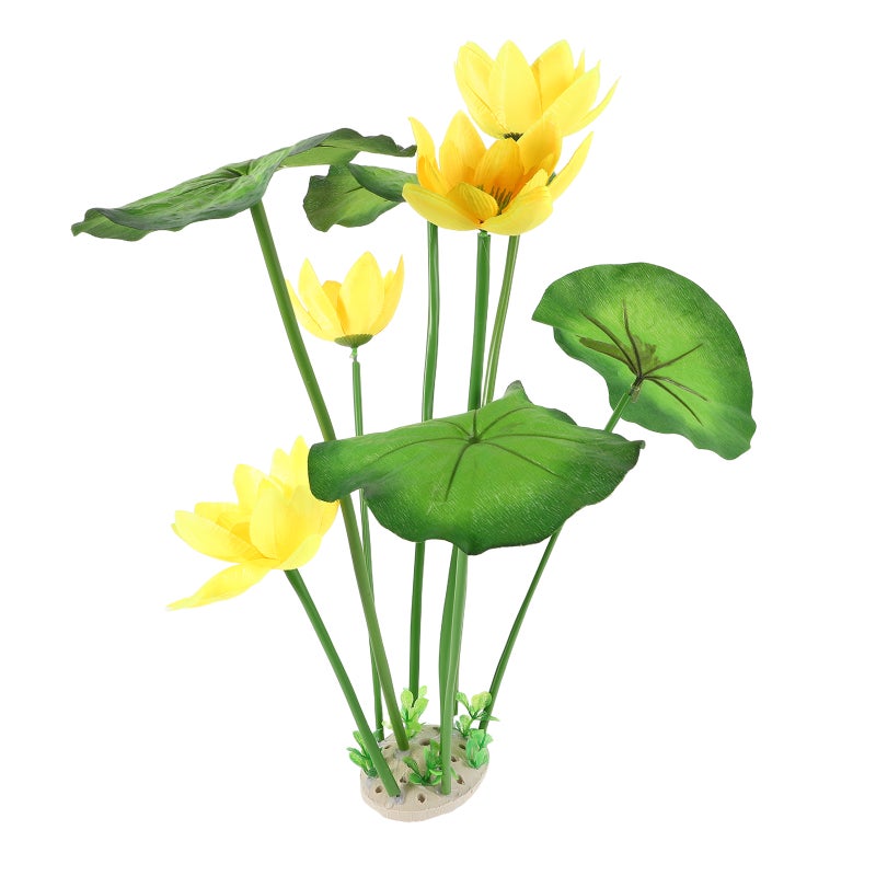 Artificial Aquarium Plants Realistic Fish Landscaping Decoration Lifelike Flowers Fish Aquarium Accessories Fish Plants - Image 4