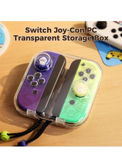 SANMUGEED Mini Storage Case for Joy-con, Portable Dust-Proof Protective Box Compatible with Nintendo Switch/OLED Joy-Con, Joy-con Travel Case with Magnetic Closure  - Image 2