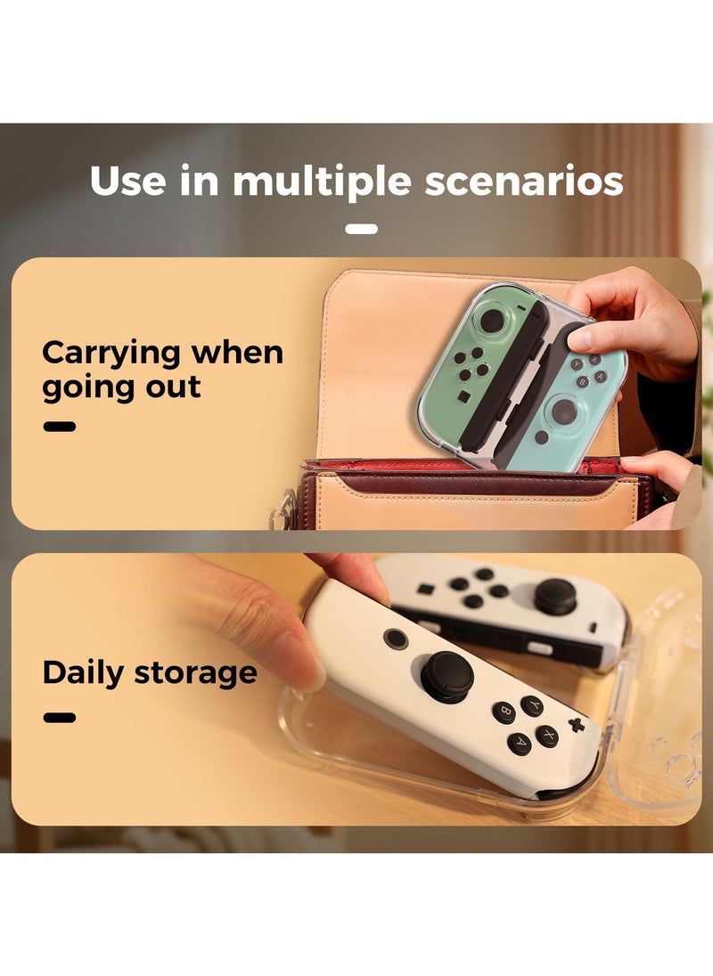 SANMUGEED - Mini Storage Case for Joy-con, Portable Dust-Proof Protective Box Compatible with Nintendo Switch/OLED Joy-Con, Joy-con Travel Case with Magnetic Closure - Image 1