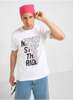 Seventy Five Basics Printed T-Shirt  - Image 1