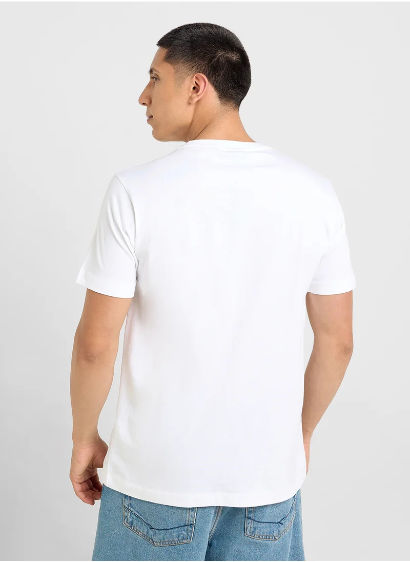 Seventy Five Basics Printed T-Shirt