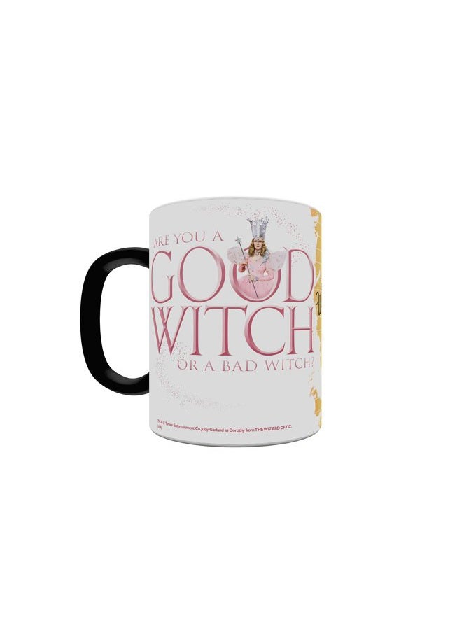 Morphing Mugs Wizard of Oz (Good Witch Bad Witch) Ceramic Mug, Black - Image 4