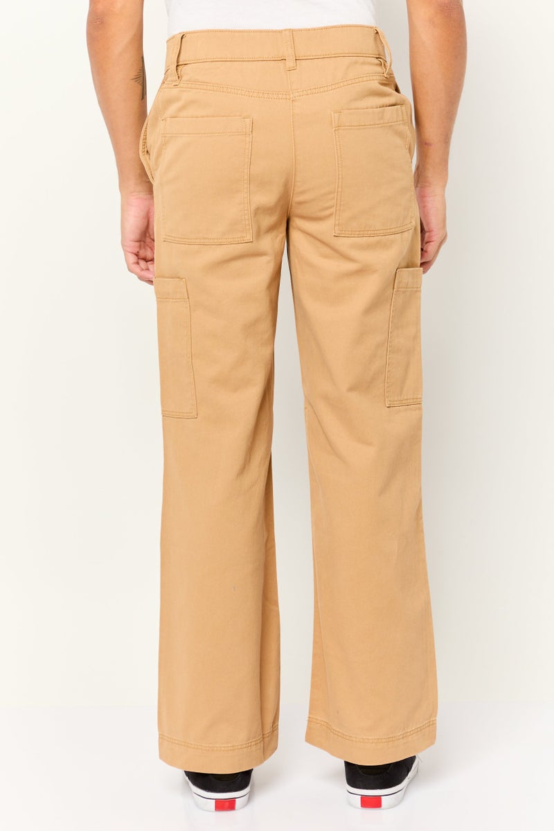 ESPRIT سروال كارجو عادي للرجال، بني - Image 3