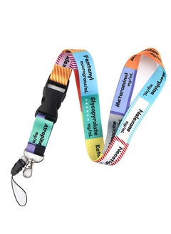 Daytoyz TV Show Courage Cowardly Dog Lanyard Keychain, Anime ID Badges Key Lanyard for ID Card Holder, Cell Phone Case, No Card Cat  - Image 1