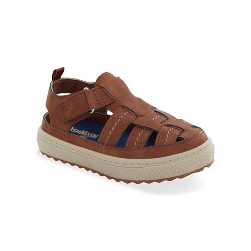 OshKosh B'Gosh Kids Anchor Sandal, 8 US Unisex Toddler - Image 1