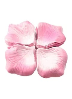 Cool Baby COOLBABY  1000 Piece Deep Pink And White Shaded Silk Rose Petals Artificial Flower Wedding Decor  - Image 1