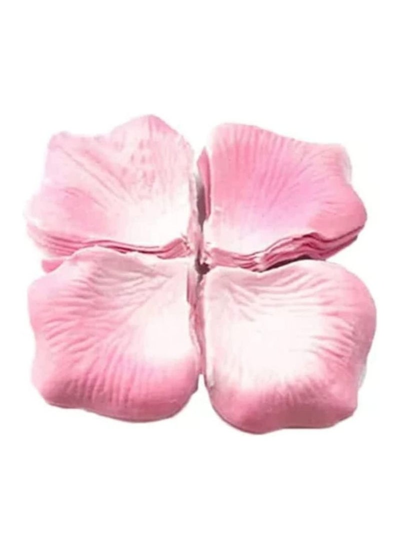 Cool Baby COOLBABY  1000 Piece Deep Pink And White Shaded Silk Rose Petals Artificial Flower Wedding Decor  - Image 1