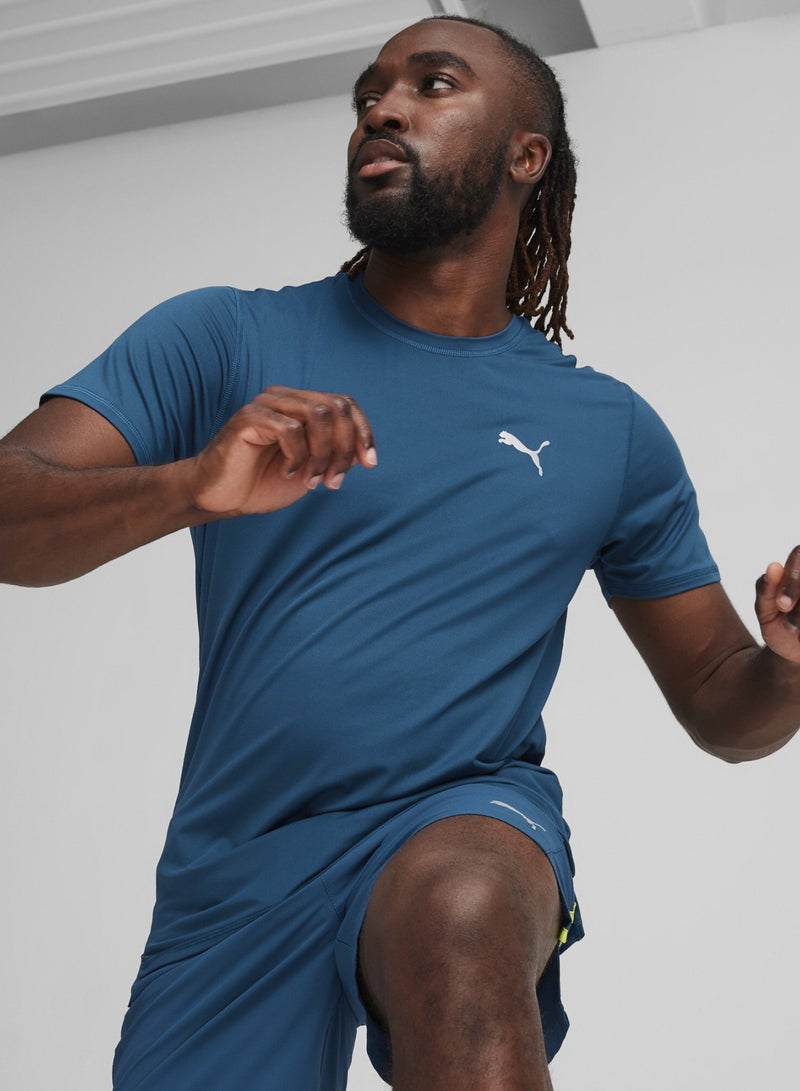 بوما تيشرت الركض RUN CLOUDSPUN SHORT SLEEVE للرجال - Image 1