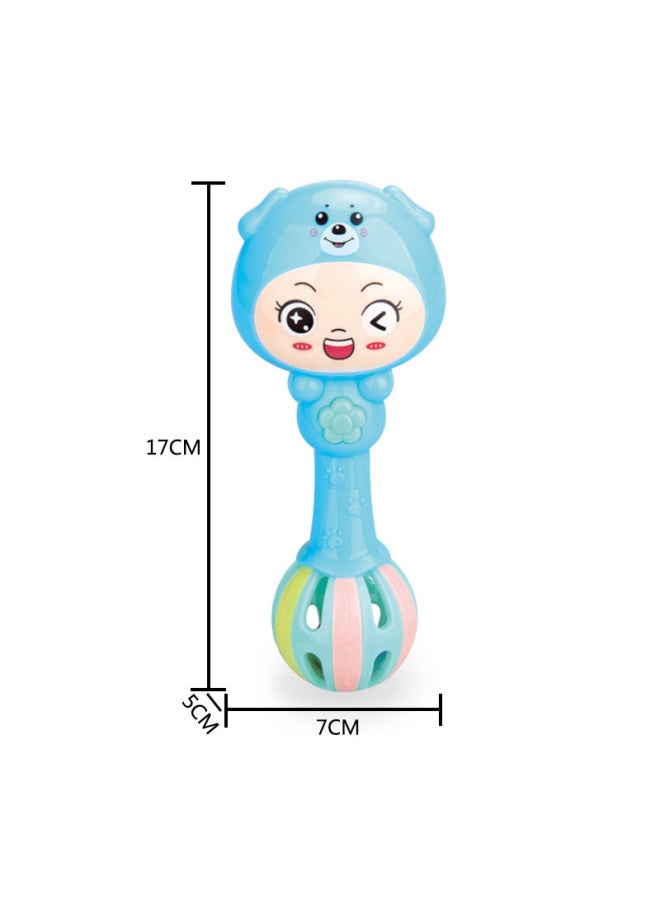 Cartoon BB Stick Grip Baby Toys Baby Hand BB Stick Cute Baby Rattle Toys Wholesale-Color:Moe Bao Small Rattle  - Image 4