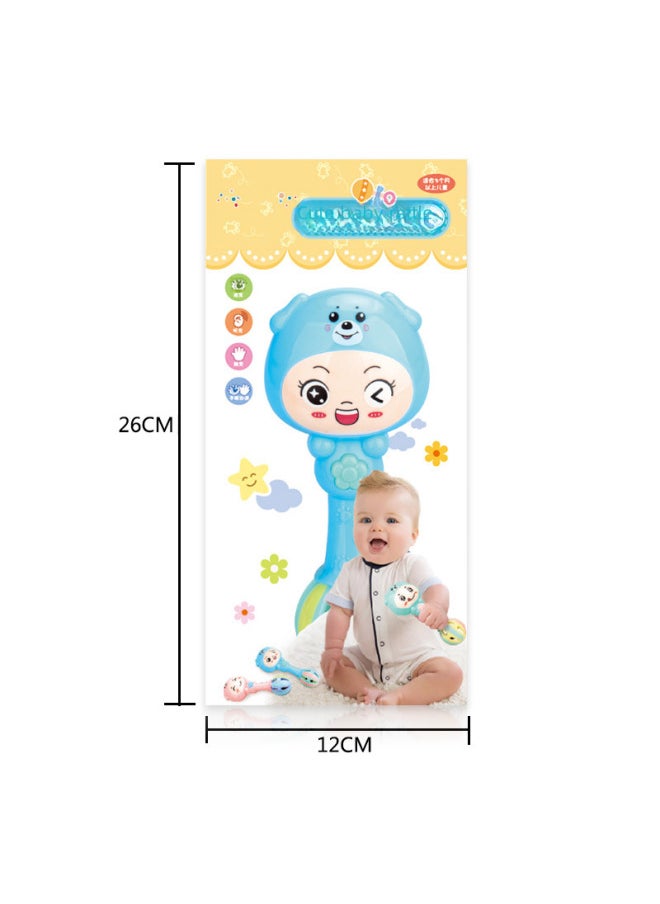 Cartoon BB Stick Grip Baby Toys Baby Hand BB Stick Cute Baby Rattle Toys Wholesale-Color:Moe Bao Small Rattle  - Image 5