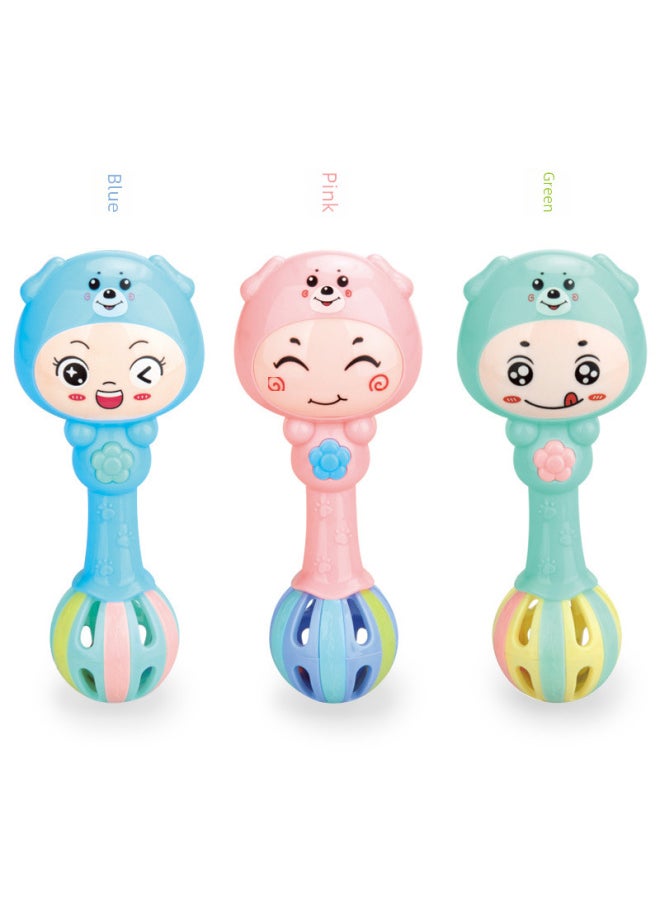 Cartoon BB Stick Grip Baby Toys Baby Hand BB Stick Cute Baby Rattle Toys Wholesale-Color:Moe Bao Small Rattle  - Image 3