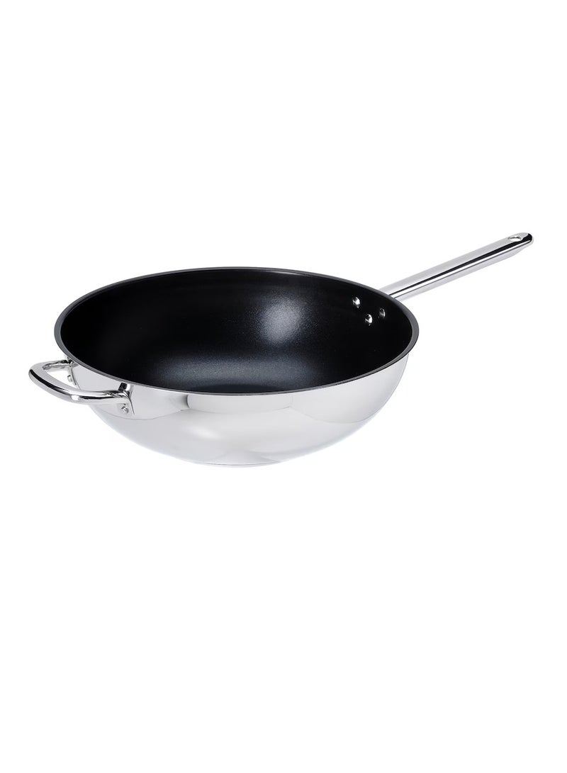 Wok, stainless steel/non-stick coating32 cm - Image 2