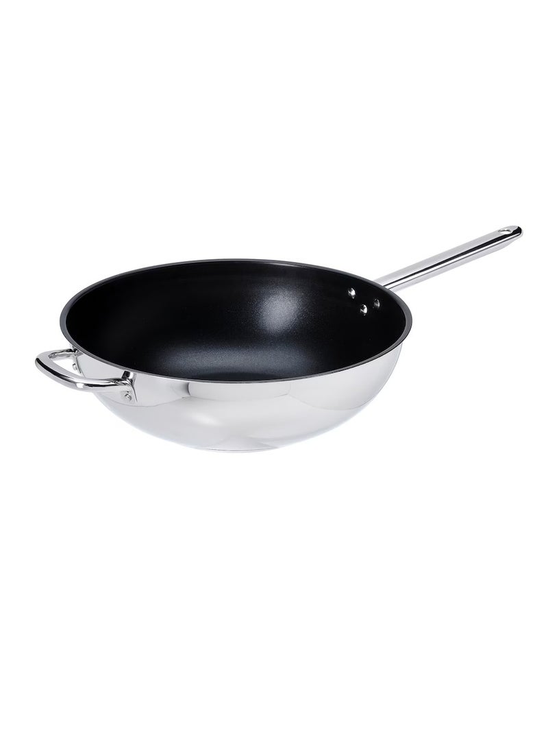 Wok, stainless steel/non-stick coating32 cm - Image 1