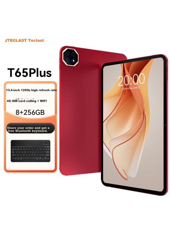 Teclast T65plus Android Two-in Tablet, 13.4-inch High Refresh Rate, Business Office Gaming Entertainment Student Online Class Learning, Card Slot Full Network Compatible Pad - Image 1
