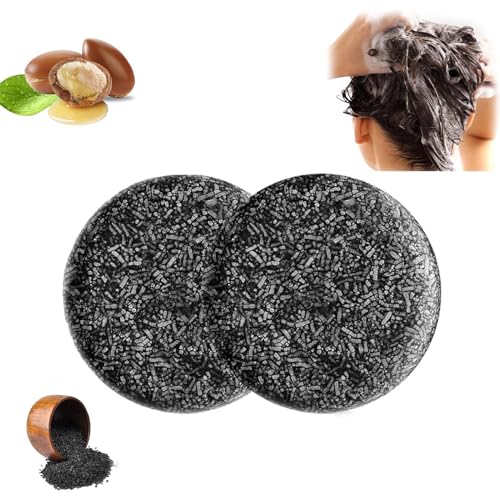 Hogitpe Gray Hair Reverse Barï¼ŒMane Gray Reverse Bar, Shampoo Soap for Women and Men (2 PCS) - Image 1