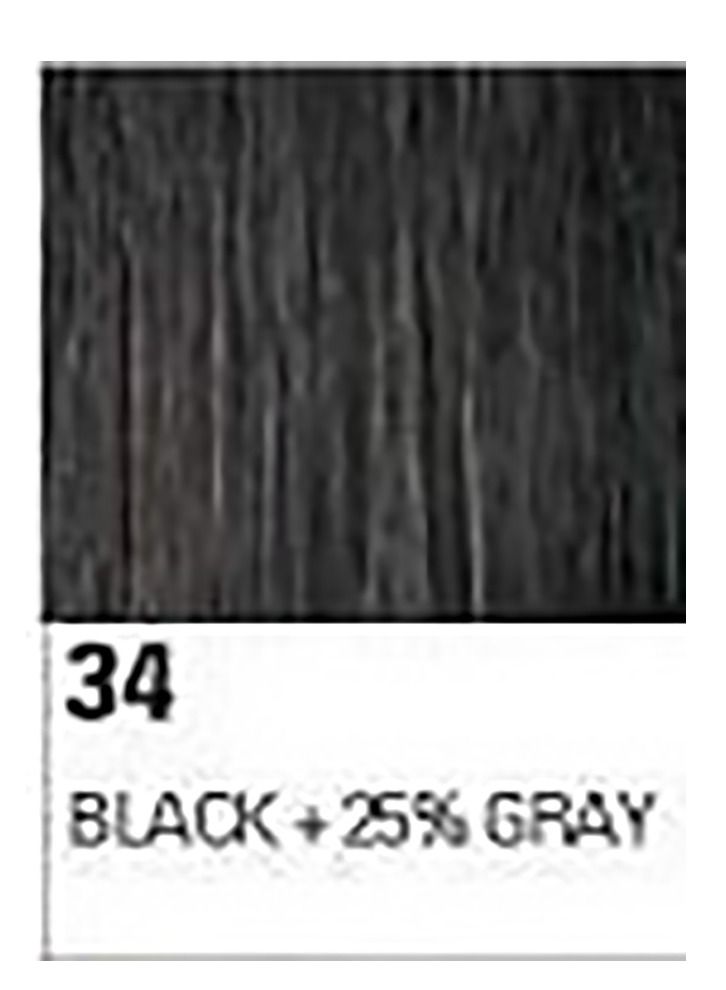 إستيل جديلة أصلية فاخرة من 3 ألوان أسود 25 رمادي - Image 2