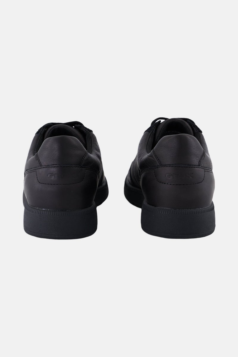 GEOX Women Meleda Lace Up Casual Shoes, Black  - Image 4
