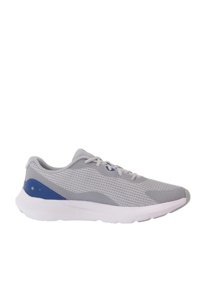 UNDER ARMOUR أحذية الجري للرجال UA Surge 3 من أندر أرمور - رمادي مود/أزرق ملكي - Image 1