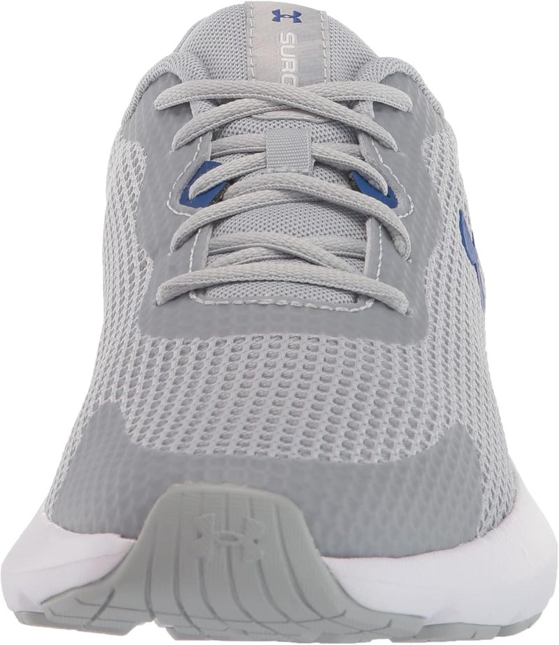 UNDER ARMOUR أحذية الجري للرجال UA Surge 3 من أندر أرمور - رمادي مود/أزرق ملكي - Image 2