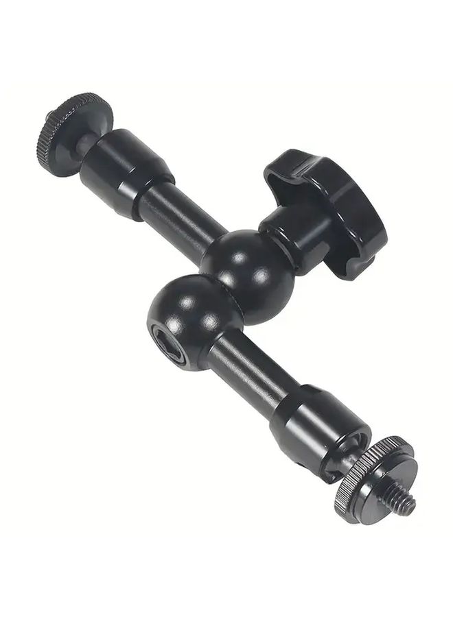 Black Heavy Duty Adjustable Articulating Magic Arm With Quick Release Mount - Image 3