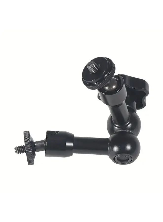 Black Heavy Duty Adjustable Articulating Magic Arm With Quick Release Mount - Image 4