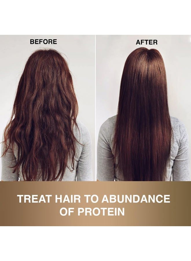 MoeHair Protein Infused Shampoo | Anti-Frizz, Moisturizing & Strengthening Shampoo for All Hair Types | With Proteins, Natural Oils & Vitamin E & B5 | Sulfate & Paraben-Free Hair Shampoo, 32 Fl Oz - Image 4