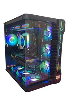 تروينورت كمبيوتر ألعاب إيثير سينك (Aether Sink Gaming PC)، معالج إنتل كور i5-14400F بـ 10 نوى و16 خيط معالجة، ذاكرة رام DDR5 بسعة 32 جيجابايت (2×16) بسرعة 6000 ميجاهرتز، بطاقة رسومات إنفيديا GeForce RTX 4060 إصدار OC بسعة 8 جيجابايت GDDR6، وحدة تخزين SSD NVMe M.2 بسعة 2 تيرابايت، نظام ويندوز 11 برو، وصندوق TRUENORT أسود بإضاءة RGB  - Image 4