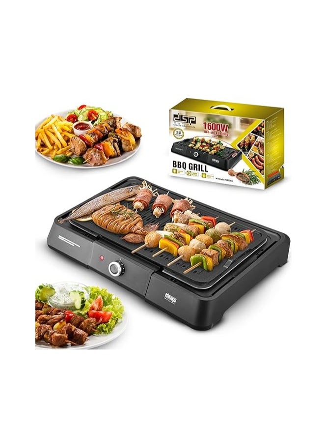 DSP DSP KB1083, Non-Stick Coating Electric BBQ Grill  - Image 4