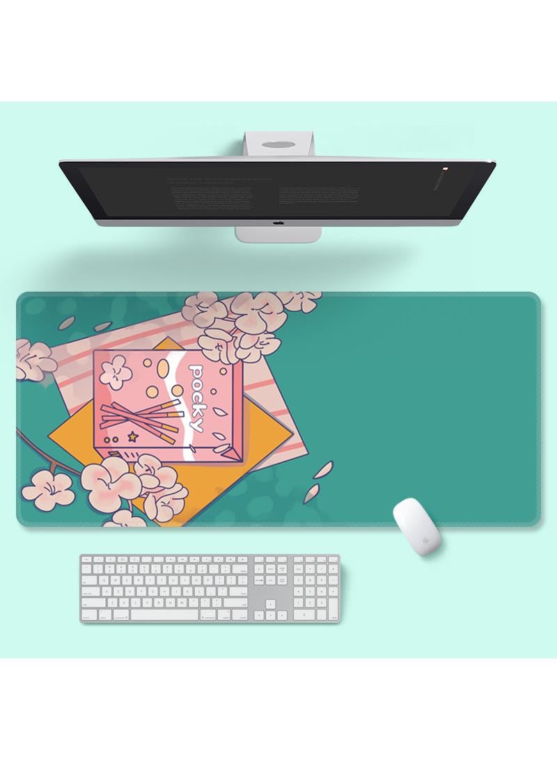 Y&D Large Anime Personality Gift Games Gaming Mouse Pad Extended Large Mat Desk Pad Stitched Edges Mousepad Long Mouse Pad And Non-Slip Rubber Base Mice Pad 900X400X3mm - Image 1