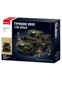 Sluban Sluban - Model Bricks Armored Fighting Vehicle Typhoon VDVS 1/35 519 Pieces - M38-B1179  - Image 1