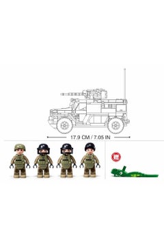 Sluban Sluban - Model Bricks Armored Fighting Vehicle Typhoon VDVS 1/35 519 Pieces - M38-B1179  - Image 5